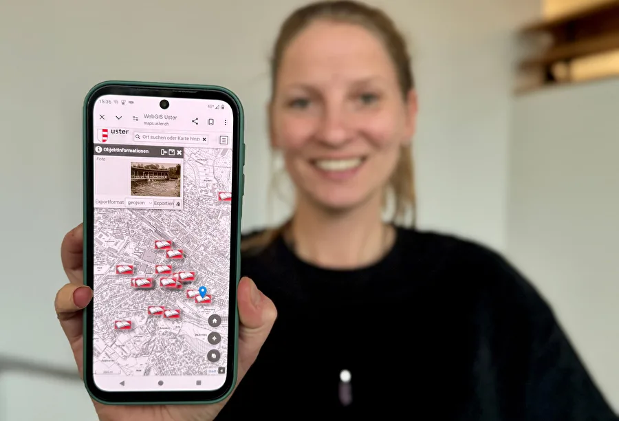 Angelina Immoos, Spezialistin Dokumentation und Information mit dem Web-Gis.